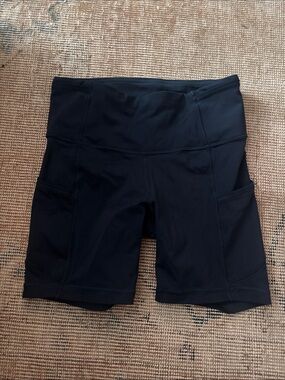 lululemon athletica Navy Blue High-Rise Athletic Shorts